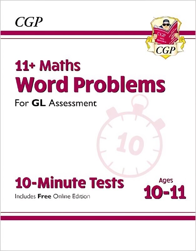 11plus GL 10-Minute Tests: Maths Word Problems - Ages 10-11 (with Online Edition) цена и информация | Laste õpikud | kaup24.ee