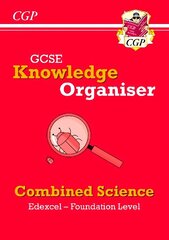 New GCSE Combined Science Edexcel Knowledge Organiser - Foundation цена и информация | Книги для подростков и молодежи | kaup24.ee