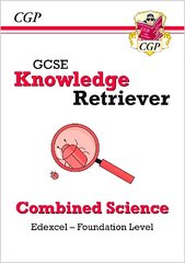 New GCSE Combined Science Edexcel Knowledge Retriever - Foundation hind ja info | Noortekirjandus | kaup24.ee