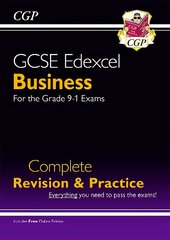 GCSE Business Edexcel Complete Revision and Practice - Grade 9-1 Course (with Online Edition) hind ja info | Noortekirjandus | kaup24.ee