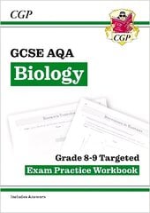 GCSE Biology AQA Grade 8-9 Targeted Exam Practice Workbook (includes answers) hind ja info | Noortekirjandus | kaup24.ee
