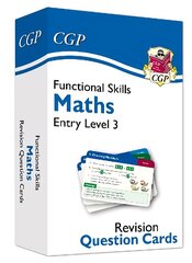 Functional Skills Maths Revision Question Cards - Entry Level 3 hind ja info | Noortekirjandus | kaup24.ee