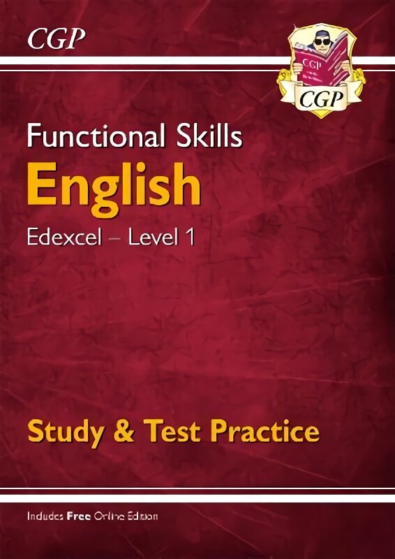 Functional Skills English: Edexcel Level 1 - Study & Test Practice hind ja info | Noortekirjandus | kaup24.ee