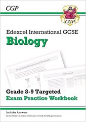 Edexcel International GCSE Biology: Grade 8-9 Targeted Exam Practice Workbook (with answers) hind ja info | Noortekirjandus | kaup24.ee