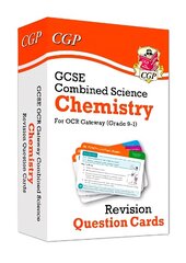 GCSE Combined Science: Chemistry OCR Gateway Revision Question Cards hind ja info | Noortekirjandus | kaup24.ee