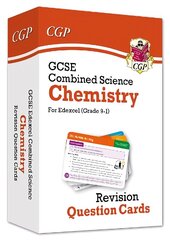 9-1 GCSE Combined Science: Chemistry Edexcel Revision Question Cards hind ja info | Laste õpikud | kaup24.ee