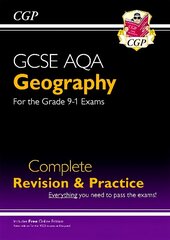 GCSE 9-1 Geography AQA Complete Revision & Practice (w/ Online Ed), WITH Online Edition цена и информация | Книги для подростков и молодежи | kaup24.ee