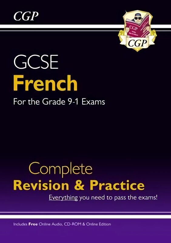 GCSE French Complete Revision & Practice (with CD & Online Edition) - Grade 9-1 Course: GCSE French Complete revision & practice with audio-CD 9-1, Grades 9-1 цена и информация | Noortekirjandus | kaup24.ee