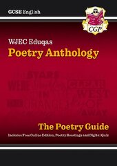 New GCSE English WJEC Eduqas Anthology Poetry Guide includes Online Edition,   Audio and Quizzes цена и информация | Книги для подростков и молодежи | kaup24.ee