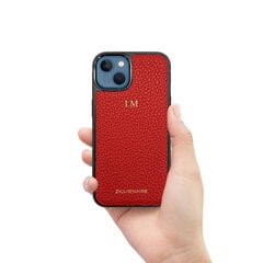 Кожаный чехол для iPhone 13 Mini (5,4”), красный цена и информация | Чехлы для телефонов | kaup24.ee