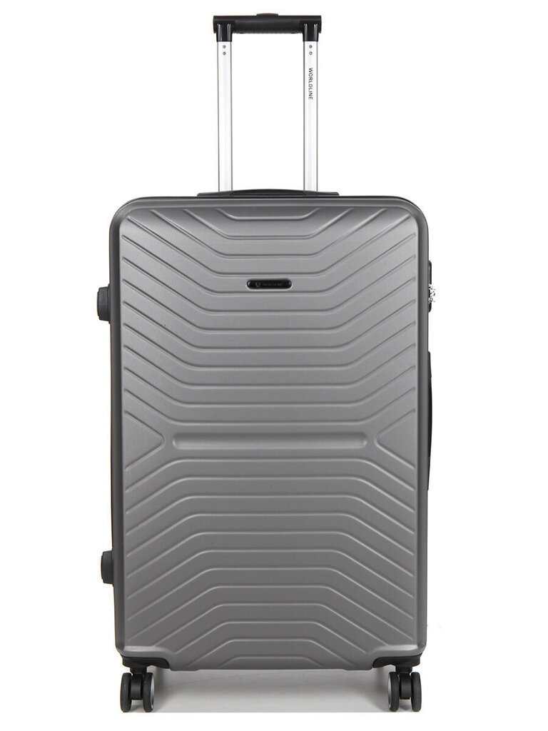 Suur reisikohver Airtex, 625/L, halli värvi hind ja info | Kohvrid, reisikotid | kaup24.ee