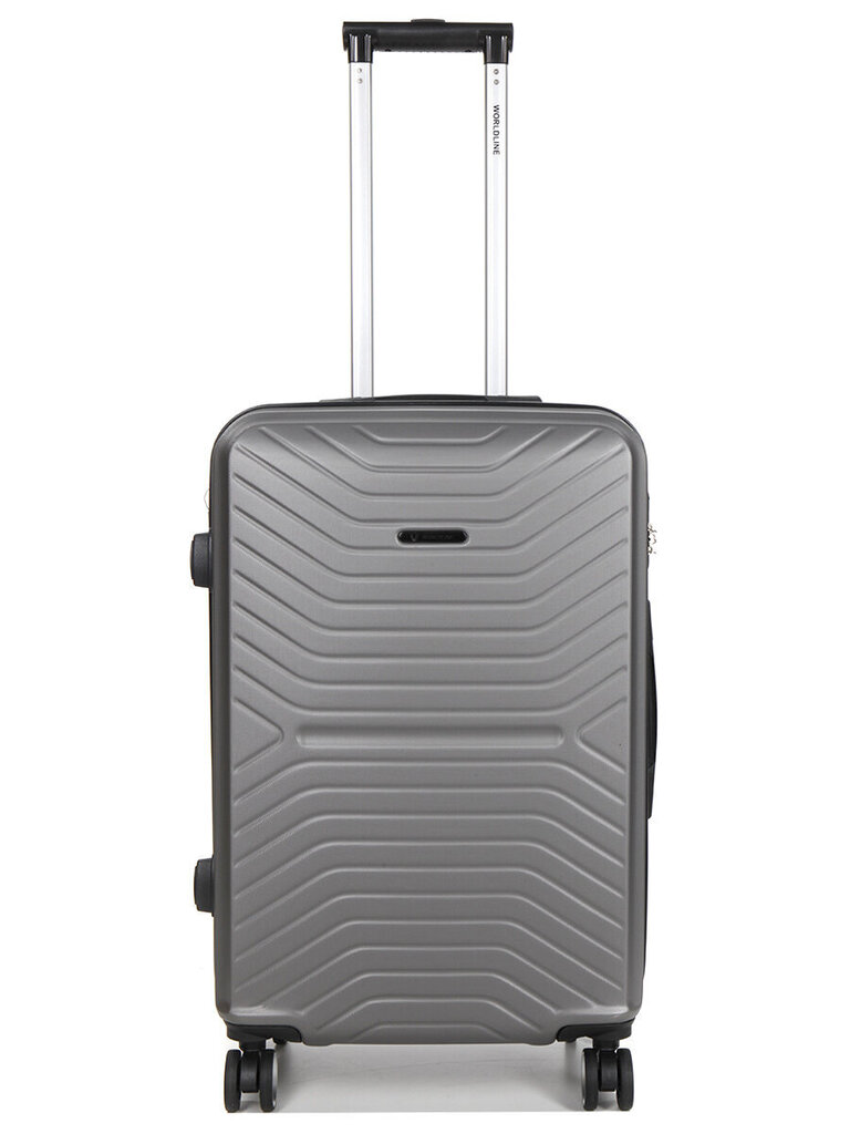 Keskmise reisikohver Airtex, 625/M, halli värvi hind ja info | Kohvrid, reisikotid | kaup24.ee