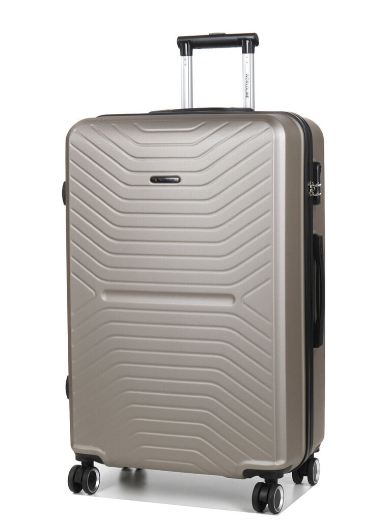 Suur reisikohver Airtex, 625/L, šampanja värv hind ja info | Kohvrid, reisikotid | kaup24.ee
