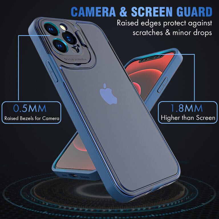 iPhone 12 Pro Max (6,7″) Shield kaitseümbris – Sinine hind ja info | Telefoni kaaned, ümbrised | kaup24.ee