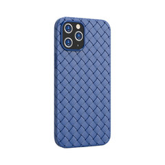 iPhone 12 Pro Max (6,7″) Braided silikoonümbris – Sinine hind ja info | Telefoni kaaned, ümbrised | kaup24.ee