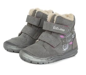 Детские зимние ботинки D.D.Step.W071-754A-W.Dark Grey. цена и информация | Детская зимняя обувь | kaup24.ee