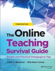 Online Teaching Survival Guide: Simple and Practical Pedagogical Tips 3rd Edition цена и информация | Книги по социальным наукам | kaup24.ee