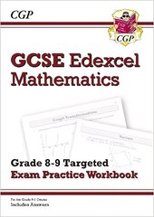 New GCSE Maths Edexcel Grade 8-9 Targeted Exam Practice Workbook (includes Answers) hind ja info | Noortekirjandus | kaup24.ee