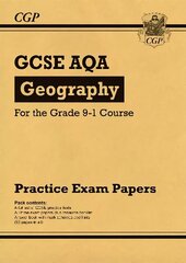 GCSE Geography AQA Practice Papers - for the Grade 9-1 Course hind ja info | Noortekirjandus | kaup24.ee