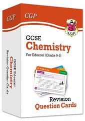 9-1 GCSE Chemistry Edexcel Revision Question Cards hind ja info | Laste õpikud | kaup24.ee