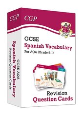 GCSE AQA Spanish: Vocabulary Revision Question Cards цена и информация | Книги для подростков и молодежи | kaup24.ee