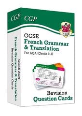 GCSE AQA French: Grammar & Translation Revision Question Cards цена и информация | Книги для подростков и молодежи | kaup24.ee