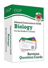 Edexcel International GCSE Biology: Revision Question Cards цена и информация | Книги для подростков и молодежи | kaup24.ee