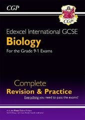 Grade 9-1 Edexcel International GCSE Biology: Complete Revision & Practice with Online Edition цена и информация | Книги для подростков и молодежи | kaup24.ee