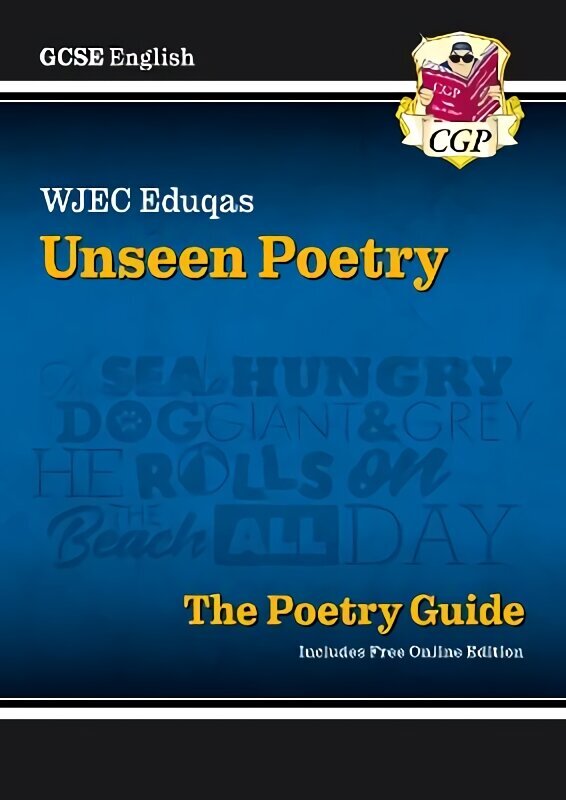 New GCSE English WJEC Eduqas Unseen Poetry Guide includes Online Edition hind ja info | Noortekirjandus | kaup24.ee