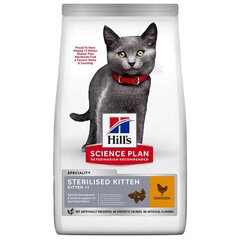 Сухой стерилизованный корм Hill's SP Feline Kitten для стерилизованных котят, 1.5 кг цена и информация | Сухой корм для кошек | kaup24.ee