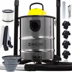 Tööstuslik tuha tolmuimeja Maltec 20L 2000 W hind ja info | Tarvikud kaminatele ja ahjudele | kaup24.ee