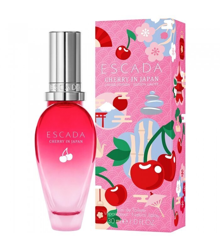 Tualettvesi Escada Cherry In Japan EDT naistele 30 ml цена и информация | Naiste parfüümid | kaup24.ee