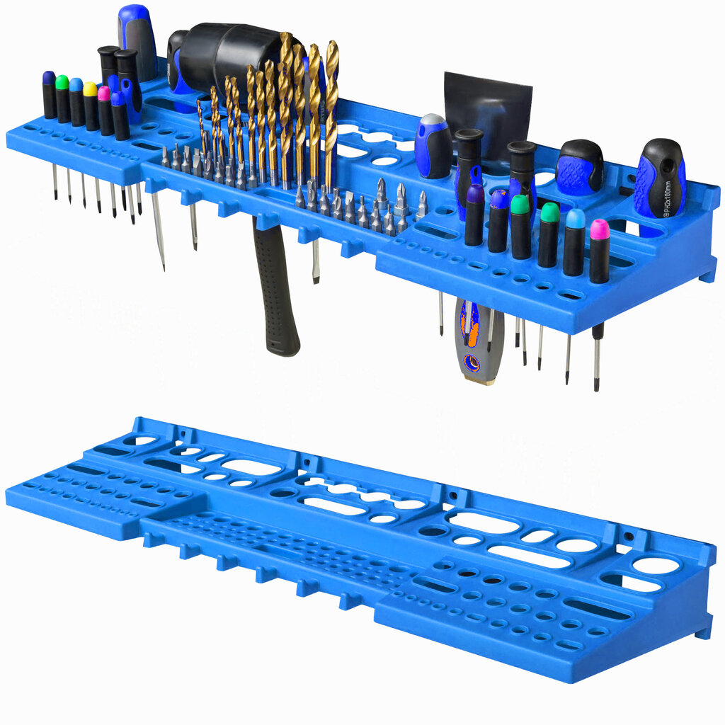 76 virnastatavat kasti seinariiuliga 154 x 78 cm цена и информация | Tööriistakastid, tööriistahoidjad | kaup24.ee