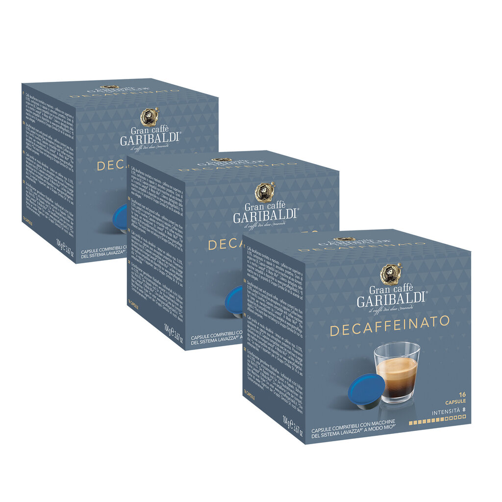 Kohvikapslid Lavazza A Modo Mio kohvimasinate, Gran Caffe Garibaldi - Decaffeinato, 48 tk hind ja info | Kohv, kakao | kaup24.ee