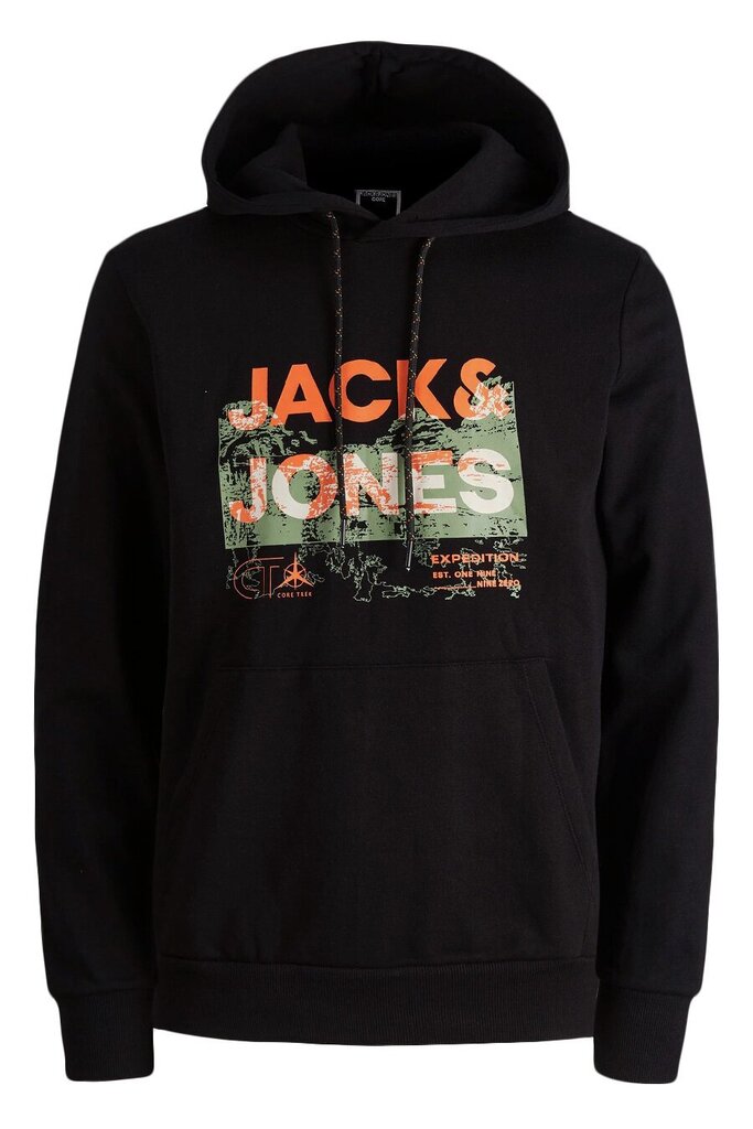 Spordidžemprid JACK & JONES 12210076BLACK-M hind ja info | Meeste kampsunid | kaup24.ee