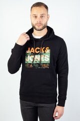 Spordidžemprid JACK & JONES 12210076BLACK-M hind ja info | Meeste kampsunid | kaup24.ee