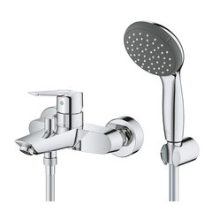 Комплект смеситель для ванной и ручной душ Grohe Start, 23413002 цена и информация | Смесители | kaup24.ee