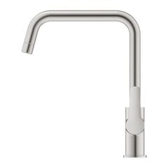 Смеситель для раковины GROHE QuickFix Start, U-образный излив, суперсталь, 30470DC0 цена и информация | Кухонные смесители  | kaup24.ee