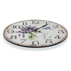 Seinakell Versa lavender puit (4 x 30 x 30 cm) цена и информация | Часы | kaup24.ee