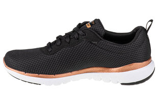 Naiste spordijalatsid Skechers 3.0 13070-BKRG, musta värvi цена и информация | Спортивная обувь, кроссовки для женщин | kaup24.ee
