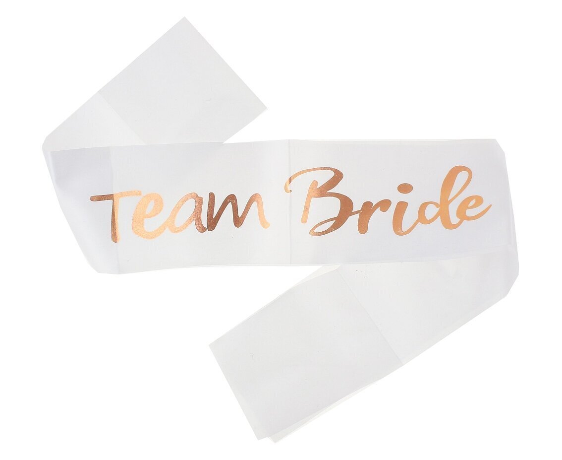 Pael tüdrukuteõhtuks "Team Bride" RV-STBR hind ja info | Peokaunistused | kaup24.ee