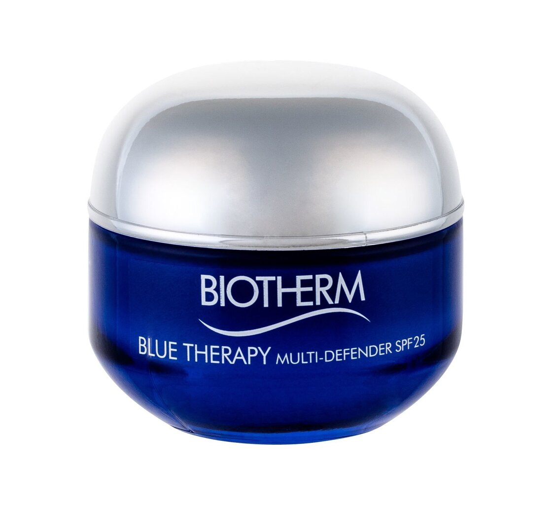 Kortsudevastane kreem kombineeritud ja normaalsele nahale Biotherm Blue Therapy Multi-Defender SPF25 50 ml hind ja info | Näokreemid | kaup24.ee