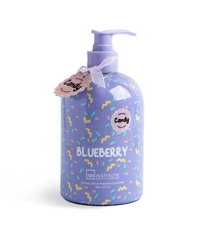 Vedel kätepesuseep IDC Institute Candy Blueberry, 500 ml hind ja info | Seebid | kaup24.ee