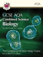 Grade 9-1 GCSE Combined Science for AQA Biology Student Book with Online Edition цена и информация | Книги для подростков и молодежи | kaup24.ee