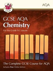 Grade 9-1 GCSE Chemistry for AQA: Student Book with Online Edition цена и информация | Книги для подростков и молодежи | kaup24.ee