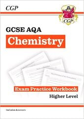 GCSE Chemistry AQA Exam Practice Workbook - Higher (includes answers) цена и информация | Книги для подростков и молодежи | kaup24.ee