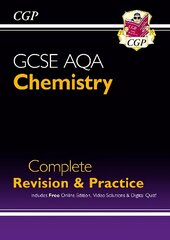 GCSE Chemistry AQA Complete Revision & Practice includes Online Ed, Videos & Quizzes hind ja info | Noortekirjandus | kaup24.ee