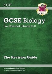 Grade 9-1 GCSE Biology: Edexcel Revision Guide with Online Edition цена и информация | Книги для подростков и молодежи | kaup24.ee