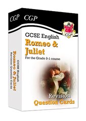 GCSE English Shakespeare - Romeo & Juliet Revision Question Cards цена и информация | Книги для подростков и молодежи | kaup24.ee