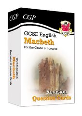 GCSE English Shakespeare - Macbeth Revision Question Cards hind ja info | Noortekirjandus | kaup24.ee